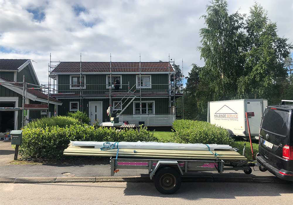 Husmålning av Hälsingeservice